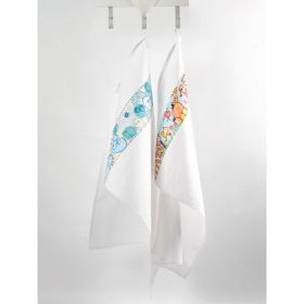 Geschirrtuch weiß zum Bemalen, 5er Set-image