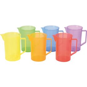 Messbecher  6tlg. farbig transparent-image