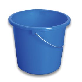 Haushaltseimer, Kunststoff, Metallbügel, 5 l, blau-image