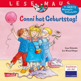 Lesemaus Band 92 - Conni hat Geburtstag-image