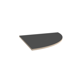 TableDance, Viertelkreistisch B/H/T: 70x76,4x70 cm-image