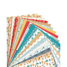 Motivblock Winterzauber, 20 Blatt sortiert-image