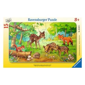 Puzzle Tierkinder des Waldes 15-tlg.-image