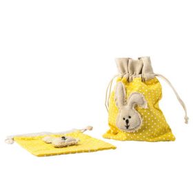 Hasenbeutel Nostalgie, 14 x 20 cm, 1 Stk.-image