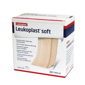 Wundpflaster Leukoplast Soft, 5 m x 6 cm-image