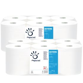 Handtuchrolle, 450 Blatt, 2x 6 Stk. für Mittelzugspender Midi-image