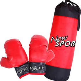 New Sports Boxsack + Boxhandschuhe-image