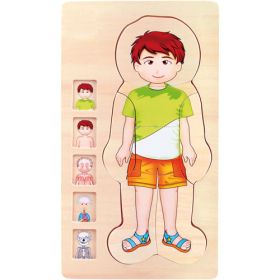 Schichtenpuzzle Anatomie Junge-image