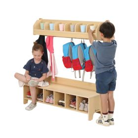 Kindergarderobe für 6 Plätze-image