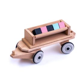 DYNAMIKO Holzzug Lore/Kippwagen-image