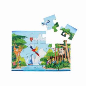 Bodenpuzzle Tiefsee bis Weltall-image