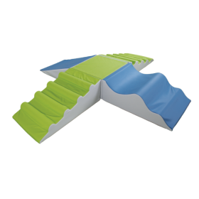 Kunstlederelemente-Set Set 3, 5-teilig, B/H/T: 240x30x240 cm (Maße lt. Anordnung im Bild)-image