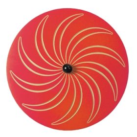 Wandkreisel Spirale blau-image