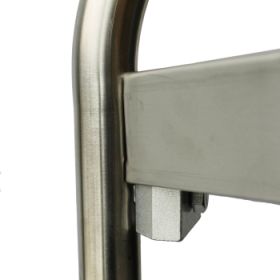 Edelstahl-Servierwagen, zerlegt-image