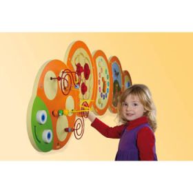 Wandelement Raupe Kopf-image