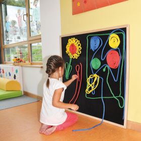 Klettboard, 1x1 m, inkl. Schnüre-image