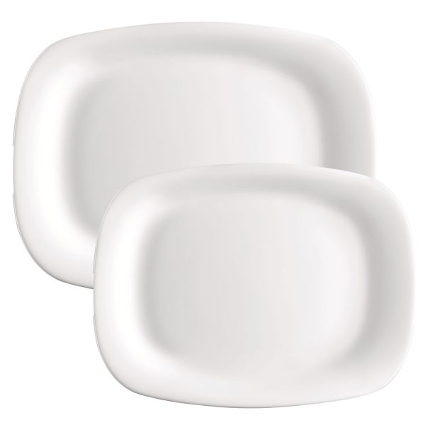 Rechteckplatte Grangusto 21,7 x 16,3 cm, weiß-image