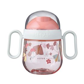 Mepal Antitropf-Trinklernbecher 200 ml Flowers & Butterfly-image