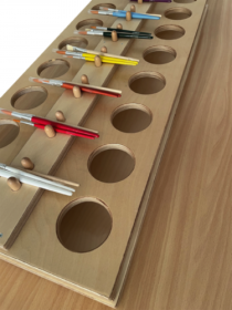 Farbmixtisch B/H/T: 110x46/64x40 cm-image