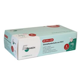 Nitril- Einmalhandschuhe, klein, weiß, 200 Stk.-image