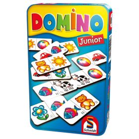 Domino Junior Mitbringspiel in der Metalldose-image