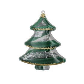 Kunststoff Tannenbaum, teilbar mit Aufhänger H 10 cm-image