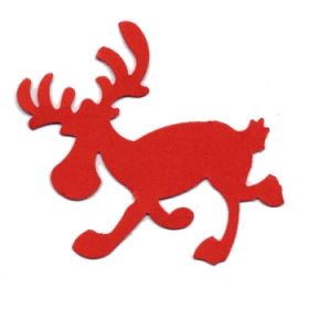 Jumbo Motivstanzer Elch-image