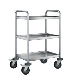 Blanco Edelstahl-Servierwagen schmal-image