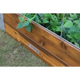 Mehrstufiges Hochbett mit Rankgitter-image