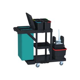 Reinigungswagen EcoBlack 440 kpl. mit Presse-image