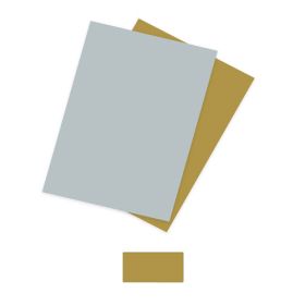Bastelkarton glatt, 220g. gold oder silber-image
