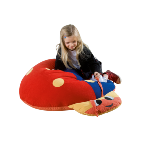 Marienkäfer Marie, mit Flockenfüllung B/H/T: 100x30x120 cm-image