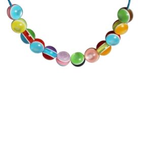 Plastikperlen Moon Mix, Ø 10 mm,  250 g-image