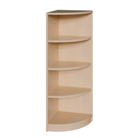 Korpus-Eckregal, 3 feste Böden B/H/T: 40x120x40 cm, 3 feste Böden-image