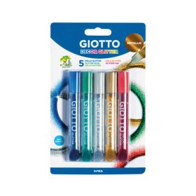 Giotto metallic Glitter, 5 x 10,5 ml-image