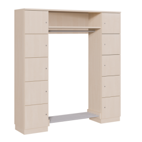 Schließfacheinheit B/H/T: 180x190x42 cm-image