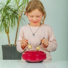 TONGO-GO Stahlzungentrommel 8" Mini, rot-image