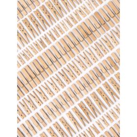 Holzklammern natural Jumbo-Packung, 500 g, sortiert-image