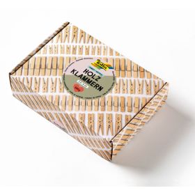 Holzklammern natural Jumbo-Packung, 500 g, sortiert-image