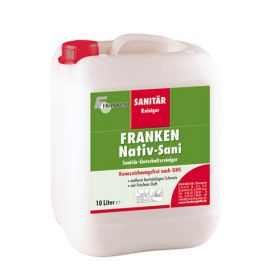 Sanitär-Unterhaltsreinger, FRANKEN Nativ Sani, 10 Liter-image