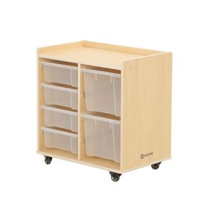 Mobiles Regal m.2 Reihen-4 kleine & 2 große Boxen-image