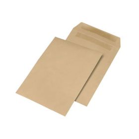 Versandtasche B4 ohne Fenster selbstklebend (braun), 50 Stk.-image