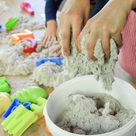 Creall PLAY-IT Modelliersand, 5 kg-image