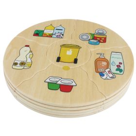 Humanico Mülltrennung, Zuordnungspuzzle-image