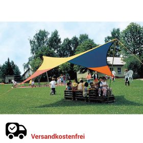 Sonnensegel-bunt, 600 x 600 cm-image