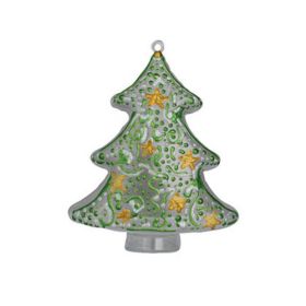 Kunststoff Tannenbaum, teilbar mit Aufhänger H 10 cm-image
