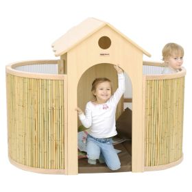 Indoor Spielhaus inkl. Boden-Matratze-image