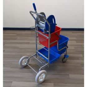 Stufenwagen 2x17 Ltr., Chrom-image