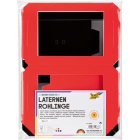 Laternenrohlinge aus Fotokarton, 5 Stk., Sortiment-image