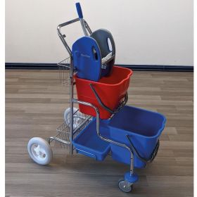 Stufenwagen 2x17 Ltr., Chrom-image